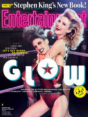 Alison Brie and Betty Gilpin in Entertainment Weekly, May 2018 фото №1072561