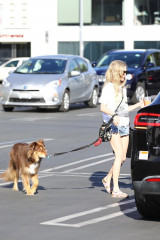 Amanda Seyfried Walking her dog in West Hollywood 03/08/2018 фото №1051878