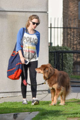 Amanda Seyfried With Her Dog Finn in Los Angeles фото №929080