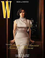 America Ferrera – for W Magazine, February 2024 фото №1389348
