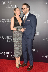 Blake Lively and Ryan Reynolds – ‘A Quiet Place’ Premiere in New York фото №1059084
