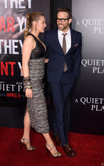 Blake Lively and Ryan Reynolds – ‘A Quiet Place’ Premiere in New York фото №1059083