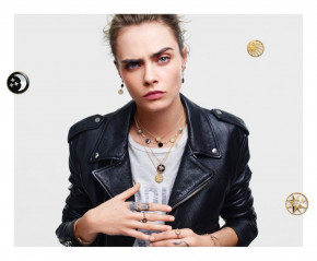 CARA DELEVINGNE for Rose de Vents Jewelry Collection Campaign for Dior 2020 фото №1261083