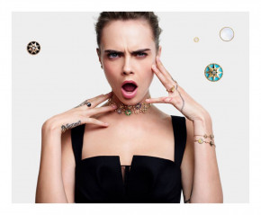 CARA DELEVINGNE for Rose de Vents Jewelry Collection Campaign for Dior 2020 фото №1261087