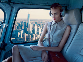 Caroline Trentini - photoshoot for Vogue USA, by Mikael Jansson фото №976852