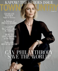 Charlize Theron for Town&amp;Country November 2023 фото №1380138