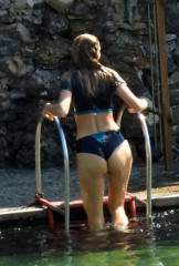 CHRISTINA CHIABOTTO in Bikini at a Pool 06/23/2020 фото №1262858