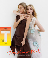 Naomi Watts &amp; Elle Fanning for T The New York Times Style Magazine April 2023 фото №1373250