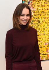 Emilia Clarke - Gommie Exhibition at Messums London 02/08/2020 фото №1246426