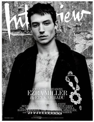 Ezra Miller for Interview  фото №1009818