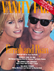 Farrah Fawcett &amp; Ryan O'Neill ~ US Vanity Fair February 1991 by Herb Ritts фото №1380242