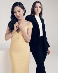 Felicity Jones and Constance Wu – Variety Magazine’s Actors On Actors December  фото №1124731