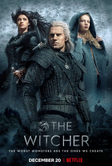 Freya Allan, Anya Chalotra and Henry Cavill – “The Witcher” Season 1 Poster фото №1236663