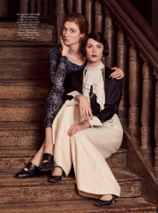 Gemma Arterton and Elizabeth Debicki – Harper’s Bazaar Magazine UK April 2019 Is фото №1150753
