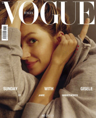 Gisele Bündchen by Jamie Hawkesworth in Vogue Italia February 2018 фото №1037749