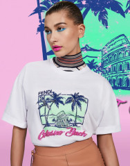 Hailey Baldwin for Fendi Pop Tour Spring 2018 Campaign фото №1051162
