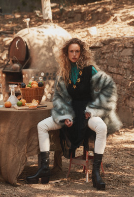 Hannah Ferguson - Harpers Bazaar Greece  фото №1348870