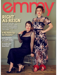HELENA BONHAM CARTER and OLIVIA COLMAN in Emmy Magazine, December 2019 фото №1235035
