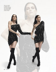 HILARY RHODA for Elle Magazine, Russia January 2020 фото №1240448