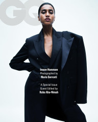 Imaan Hammam ~ GQ Middle East December 2023 by Mario Sorrenti фото №1383414