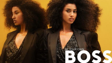 Imaan Hammam for Boss Holiday Campaign фото №1390187