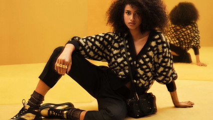 Imaan Hammam for Boss Holiday Campaign фото №1390189