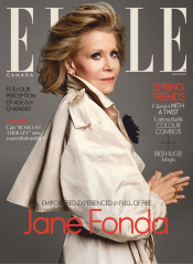 JANE FONDA in Elle Magazine, Canada March 2020 фото №1246593