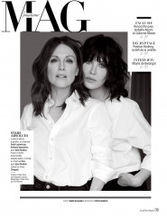 Julianne Moore and Isabelle Adjan in Madame Figaro, France August 2018 фото №1093756