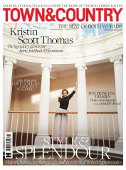 KRISTIN SCOTT THOMAS in Town & Country Magazine, UK March 2020 фото №1247066