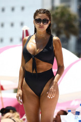 LARSA PIPPEN in Bikini at a Beach in Miami 05/10/2020 фото №1257941