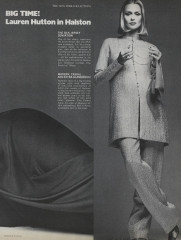 Lauren Hutton ~ US Vogue September 1975 by Francesco Scavullo фото №1374939