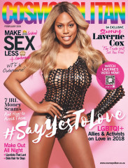 Laverne Cox in Cosmopolitan Magazine, South Africa February 2018  фото №1045255