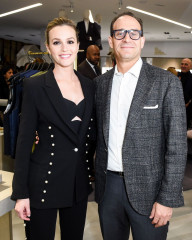 Leighton Meester – Saks Downtown Men’s Grand Opening in New York  фото №942974