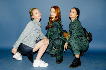Lili Reinhart, Madelaine Petsch and Camila Mendes – Riverdale Season 3 Wrap Part фото №1155776