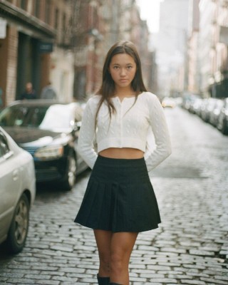 LILY CHEE at a Photoshoot in New York, January 2020 фото №1242565