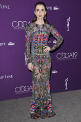 Lily Collins-The 19th Costume Designers Guild Awards фото №942519
