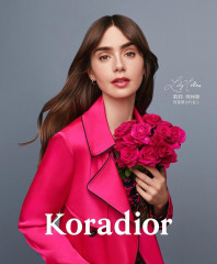 Lily Collins for Koradior Campaign Winter 2023 фото №1380100