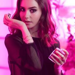 Lily Collins – Photoshoot for Lancôme’s ‘Miracle Secret’ Fragrance Campaign  фото №1014936