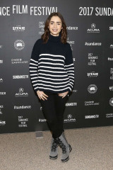 Lily Collins – ‘To the Bone’ Premiere at 2017 Sundance Film Festival in Utah фото №935057