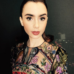 Lily Collins-The 19th Costume Designers Guild Awards фото №942516