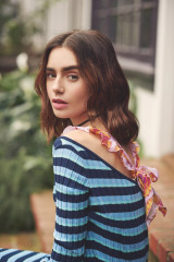Lily Collins - InStyle фото №977198