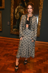 Lily James - Vogue100 x Erdem Dinner at London Fashion Week 09/18/2023 фото №1377780