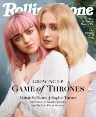 Maisie Williams and Sophie Turner – Rolling Stone Magazine April 2019 фото №1155756