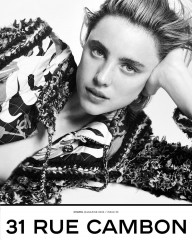 Margaret Qualley for Chanel 31 Rue Cambon фото №1386451