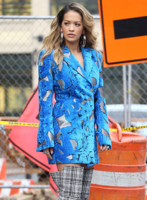 Rita Ora – Filming a Music Video in New York City 10/05/2017 фото №1001113