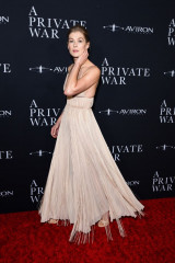 Rosamund Pike – “A Private War” Premiere in Beverly Hills фото №1111758