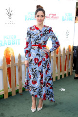 Rose Byrne at Peter Rabbit Premiere in Los Angeles фото №1037639