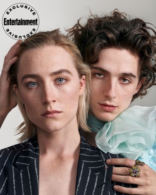Saoirse Ronan and Timothée Chalamet – Entertainment Weekly Magazine 10/23/2019 фото №1227524