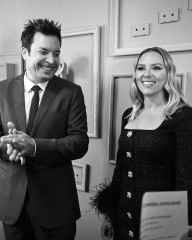 Scarlett Johansson at "The Tonight Show Starring Jimmy Fallon" in NY 11/17/23 фото №1381152