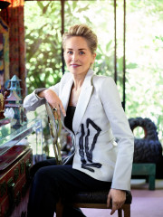 Sharon Stone by Michael Muller for Town & Country // 2020 фото №1275213